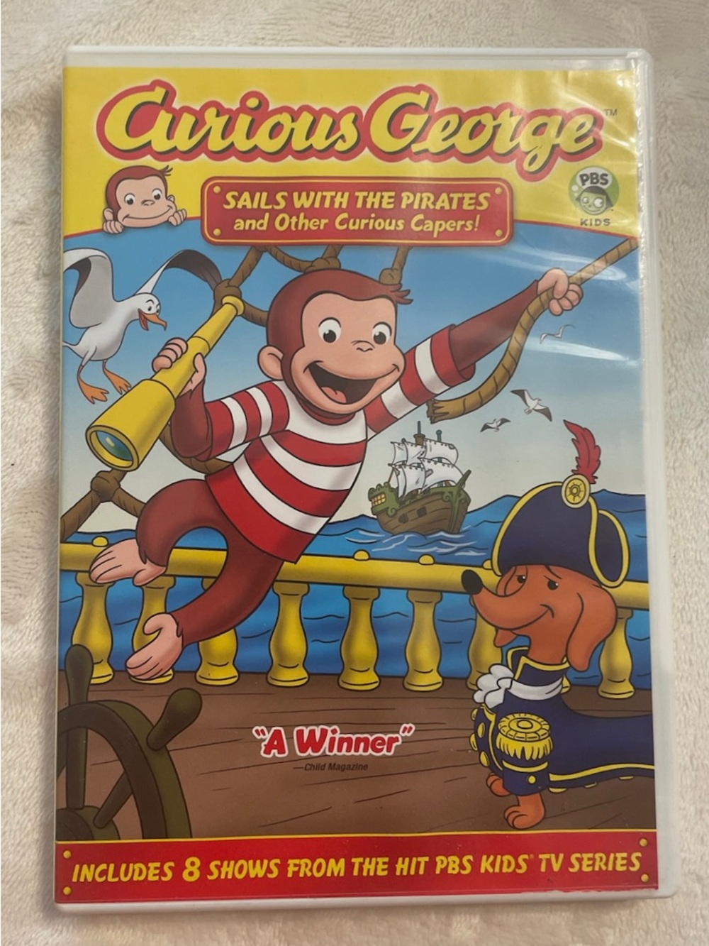 Curious George: Sails with the Pirates and Other Curious Capers (DVD)